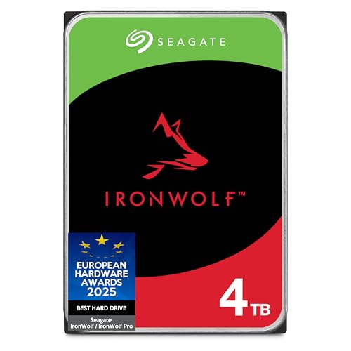 Seagate IronWolf 4TB, Disco duro interno, NAS HDD, CMR, 3.5... - DIY & Tools Amazon Spain à 169.99€