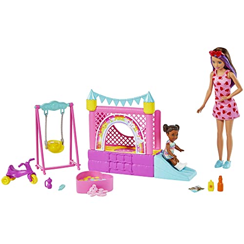 Barbie - Skipper Babysitter Playset Casetta Gonfiabile con... - Jouets & Jeux en promo à 23.54€