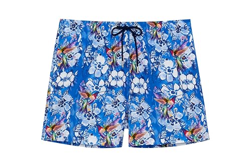 Hom Short de Bain Colibris Bañador, Blue Print, L para... - Réduction -74% à 10.33€