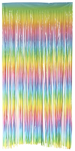 Folat 18945 Türvorhang Folie Pastell Ombre Regenbogen - 2x1... - Maison & Cuisine Amazon Allemagne à 3.99€