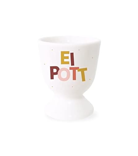 Eipott Coquetier en porcelaine avec 100% or véritable en promo à 10,96€ (-44%) sur Amazon FR