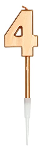 Folat 66034 - Kerze für Kuchen Bronze metalisch glänzend... - Amazon Allemagne à 2.99€