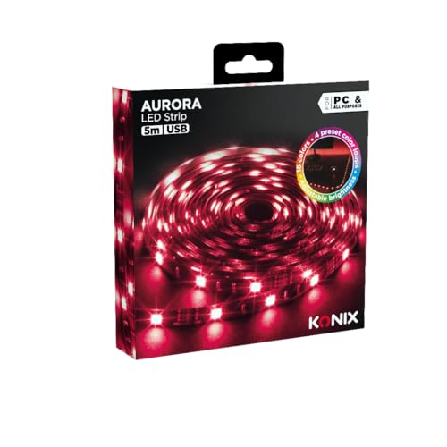 Konix Drakkar Banda luminosa LED gaming Aurora de 5 metros... - High-Tech & Électronique Amazon Espagne à 17.75€