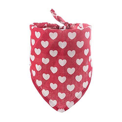 Wilitto Bandana pour chien - Motif cœur - Lavable et... - Animalerie Amazon France à 2.69€