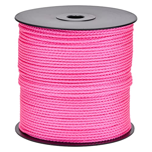 Corde Tressée Polypropylène PP Rose Ø 2,5 MM 200 M en promo à 6,11€ (-59%) sur Amazon FR