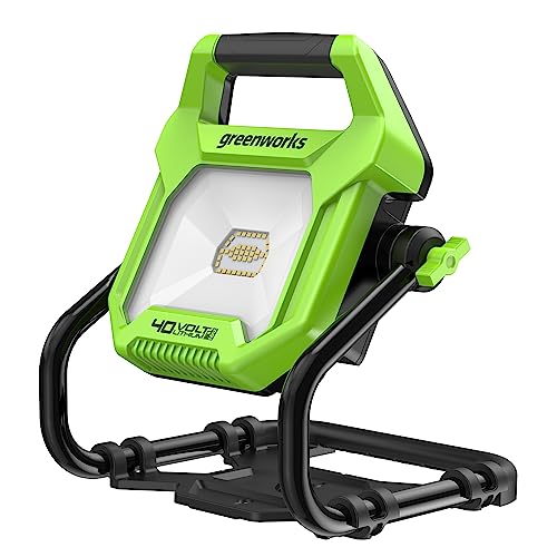 Greenworks G40WL Cordless AC/DC Hybrid Work Light with... - Maison & Cuisine Amazon Royaume-Uni à 29.69€