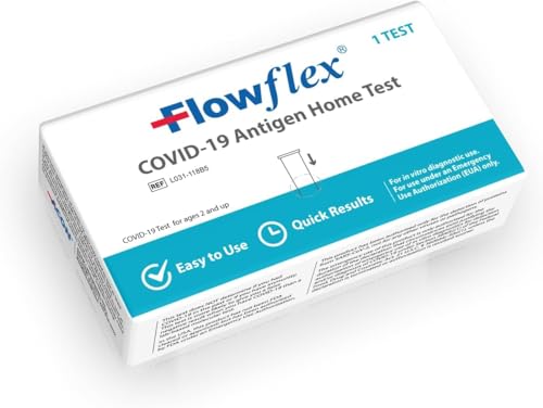 Flowflex Easy-to-use COVID-19 Lateral Flow Tests... - Amazon Royaume-Uni à 14.97€