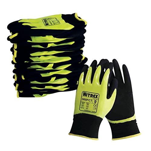 NITREX 360FCT Work and Safety Gloves, Bag of 10 Pairs... - Home & Kitchen Amazon UK à 80.09€