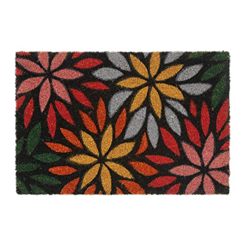 Relaxdays Flowers Roses Welcome Doormat Coir Rubber, 40 x... - Garden & Outdoor Amazon UK à 20.04€