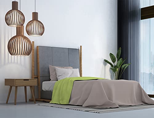 Trendy Chic Bed Set, Acid Green, Single - Home & Kitchen Amazon UK à 15.88€