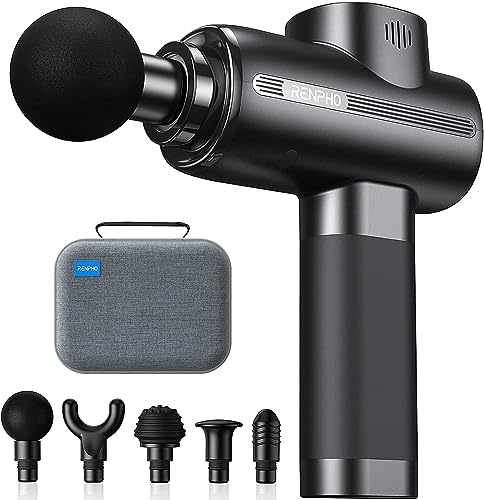 Renpho Profondo Tessuto Muscolo Pistola da Massaggio con... - Sports & Fitness en promo à 35.69€