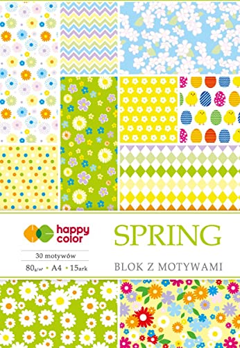 Design Paper Pad SPRING, A4, 80g/m², 15 Blatt, 30 Motive... - Maison & Cuisine Amazon Allemagne à 2.32€