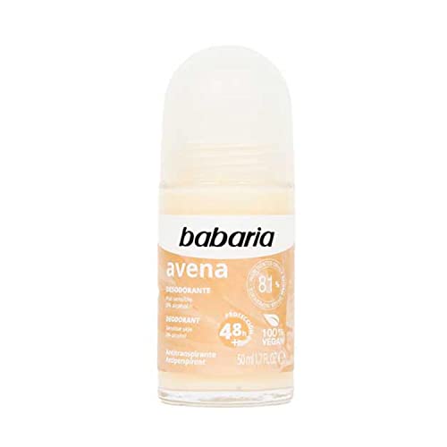 BABARIA DESODORANTE ROLL-ON AVENA 50 ML - Beauté & Parfums Amazon Espagne à 1.44€