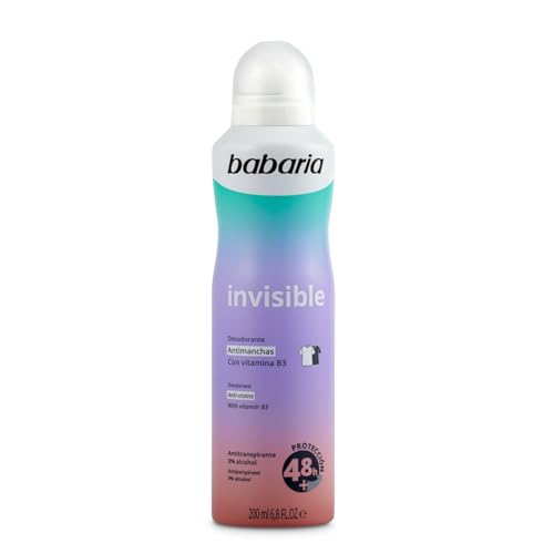 Babaria - Déodorant Femme et Homme en Spray Invisible| Sans... - Beauté & Parfums en promo à 3.80€
