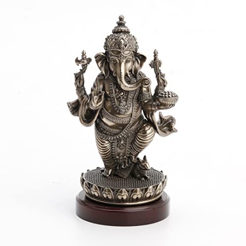 Veronese Design Lord Ganesha stehend auf Lotus mit... - Maison & Cuisine Amazon Allemagne à 5.00€