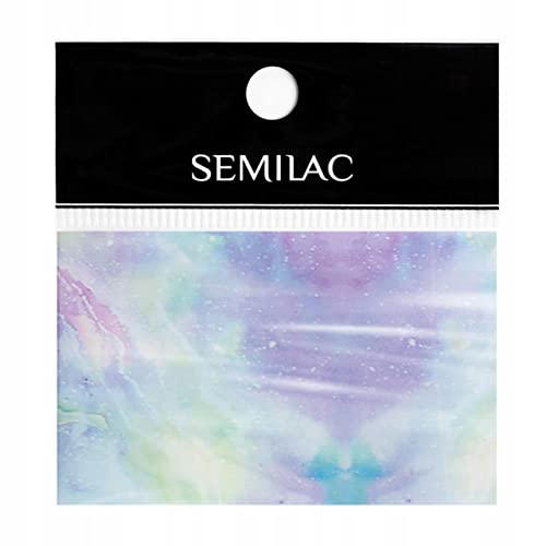 09 Semilac Nail transfer foil Pink & Blue Marble - Beauté & Parfums en promo à 6.04€