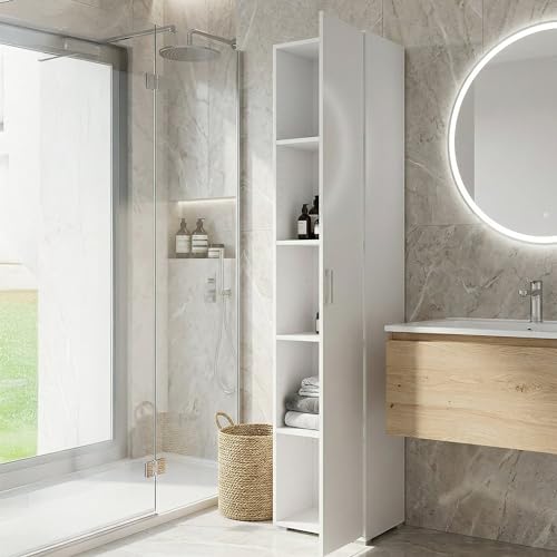 Dmora - Armoire polyvalente Aquilegia, meuble linéaire avec... en promo à 271,99€ (-45%) sur Amazon FR