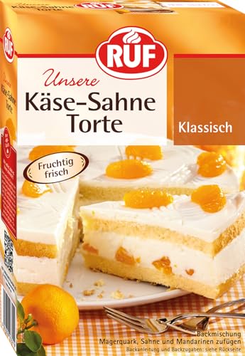 RUF Käse-Sahne-Torte, Backmischung für Torte mit... - Tech & Electronics Amazon Germany à 2.29€