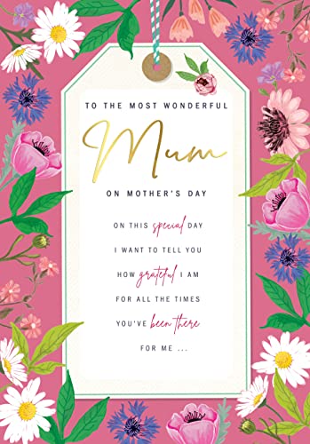 Traditional Mother's Day Card Mum - 9 x 6 inches - Regal... - Auto & Motorcycle Amazon UK à 2.37€