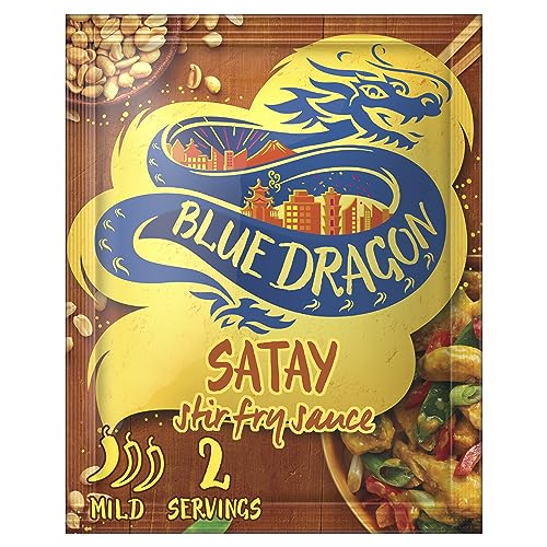 Blue Dragon Satay Stir Fry Sauce | Mild Spice | Serves 2 |... - Épicerie Amazon Royaume-Uni à 0.75€