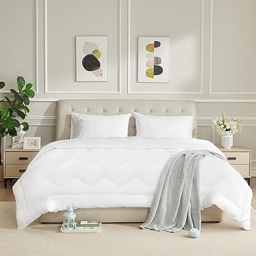 HOMTEC Edredón de algodón tamaño Queen, relleno alternativo... - Amazon Espagne à 18.32€