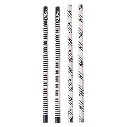 4pcs Musical Note Pencil HB Standard Pencil Music... - High-Tech & Électronique Amazon Royaume-Uni à 0.99€