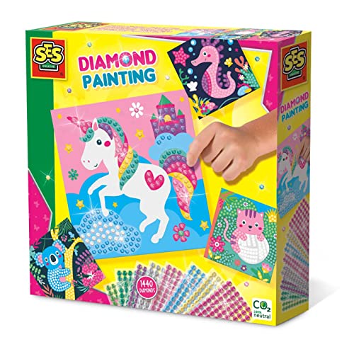 SES Creative 14701 - Kit de peinture sur verre pour enfants... - Toys & Games Amazon France à 8.42€
