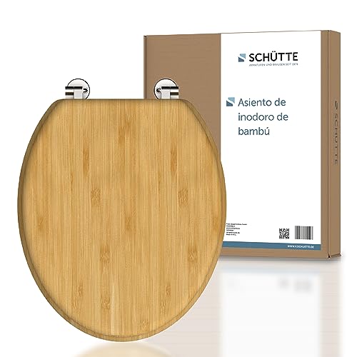Schütte 81001-A Bambú Sólido Tapa Sostenible Madera... - Jardin & Extérieur Amazon Espagne à 45.23€