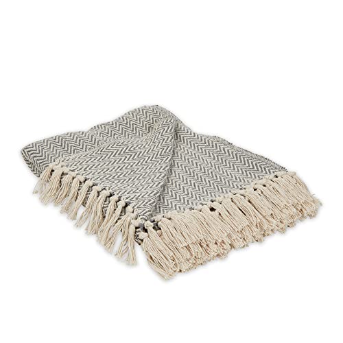 DII Chevron Überwurf-Kollektion, handgewebt, Baumwolle, 50... - Amazon Allemagne à 8.41€