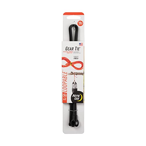 Nite-ize GLS18-01-2R3 Lot de 2 attaches torsadées en... - Garden & Outdoor Amazon France à 9.32€