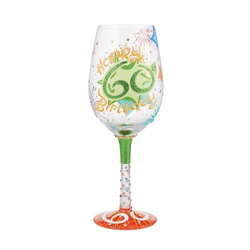 Lolita Enesco Verre à vin Happy 60th Birthday - Maison & Cuisine Amazon France à 14.88€