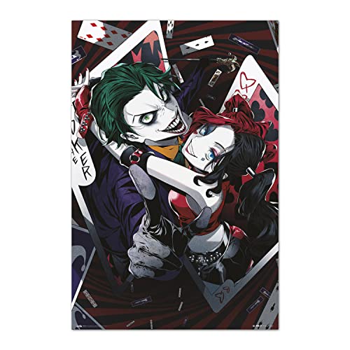 Grupo Erik - Poster DC Comics Harley Quinn Et Joker Anime... - Maison & Cuisine Amazon France à 7.00€