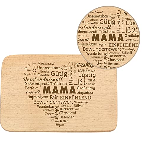 Tagliere per la colazione Mama · tagliere per il pane con... - Maison & Cuisine Amazon Italie à 1.00€