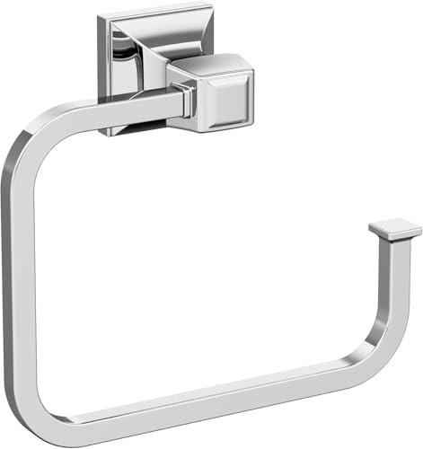 Amerock | Towel Ring | 5-3/4 inch (146 mm) | Chrome |... - Home & Kitchen Amazon UK à 11.71€