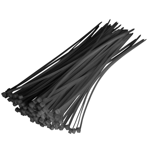 Collare rapido nero confezione da 100 collari 300 x 4,8 mm - Animalerie Amazon Italie à 6.70€