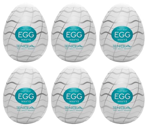 Tenga Wavy Ii Masturbatore a uovo 6er Bianco 7 cm - Sports & Fitness Amazon Italie à 16.81€
