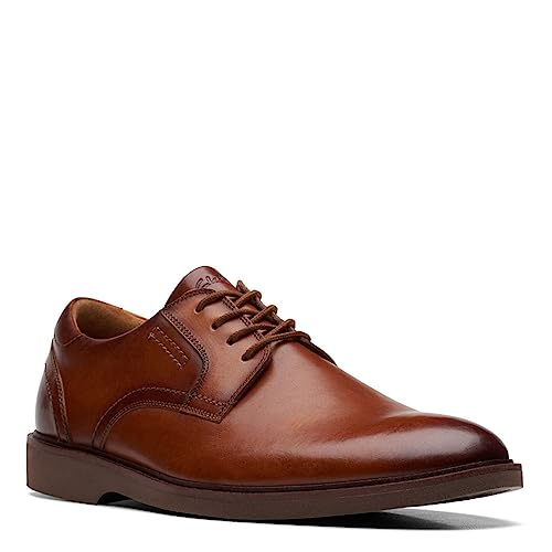 Clarks Encaje Malwood, Oxford Hombre, Bronceado Cuero, 44.5... - Amazon Spain à 36.68€