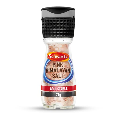 Schwartz Pink Himalayan Salt 71 G | Jar with Grinder | Pack... - Maison & Cuisine Amazon Royaume-Uni à 1.74€