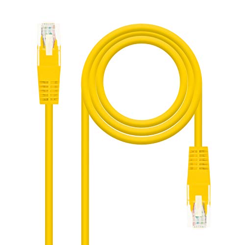 NANOCABLE CABLE RED LATIGUILLO CAT.6 UTP AWG24 AMARILLO 30CM - High-Tech & Électronique Amazon Espagne à 0.58€