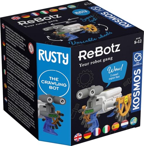 Kosmos 617059 ReBotz - Rusty The Crawling bot Mini Robot à... - Jouets & Jeux Amazon France à 12.21€