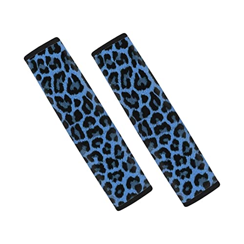 Dolyues Blue Animal Leopard Print 2 Pack Universal Car Seat... - Auto & Moto Amazon Royaume-Uni à 1.22€