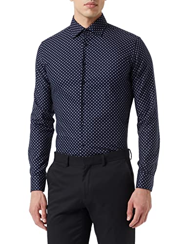 Seidensticker 455550 Camicia, Blu Scuro, 42 Uomo - Mode & Vêtements Amazon Italie à 21.08€