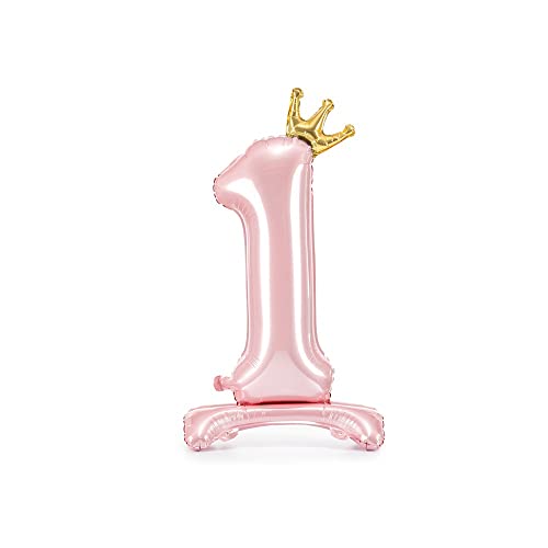 Party Deco Stojący Balon foliowy 1 84 cm Jasny różowy - Maison & Cuisine Amazon Espagne à 1.66€