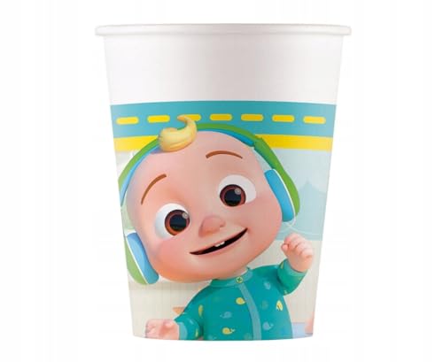 Procos - Gobelets en carton FSC CoComelon (200 ml), 8... - Maison & Cuisine Amazon France à 2.53€