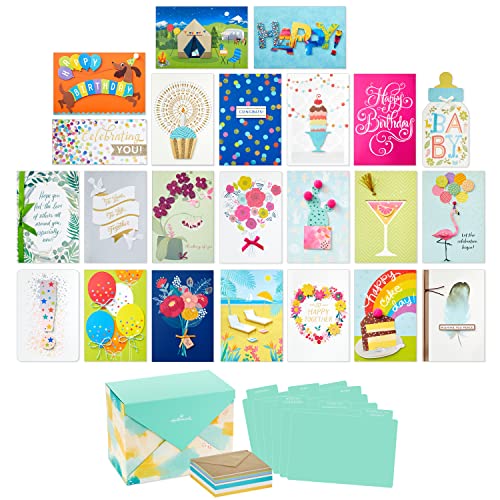 Hallmark Paquete de 24 tarjetas de felicitación hechas a... - Baby & Nursery Amazon Spain à 20.05€