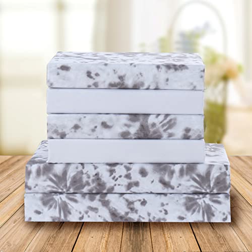 Elegant Comfort Luxury Soft Bed Sheets Tie Dye Pattern 1500... - Home & Kitchen Amazon UK à 11.65€