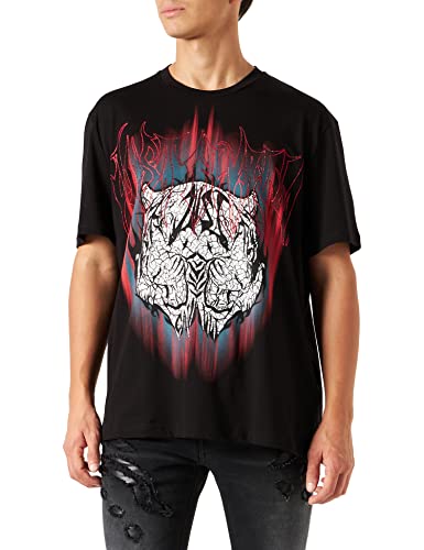 Just Cavalli Camiseta para Hombre, 900 Black, S - Mode & Vêtements Amazon Espagne à 25.54€