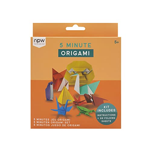 NPW-USA Origami 5 Minute 60 feuilles - Loisirs Créatifs Amazon France à 19.79€