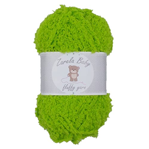 Zarela Baby Fluffy Wool 25g (16 Frog Green) - Bébé & Puériculture Amazon Royaume-Uni à 1.29€