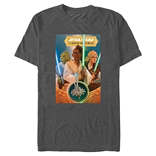 Star Wars - Disney Hero Cover Camiseta, Gris Oscuro... - Mode & Vêtements en promo à 26.88€